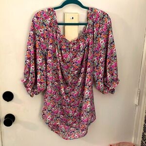 Perfectly Priscilla Floral Blouse